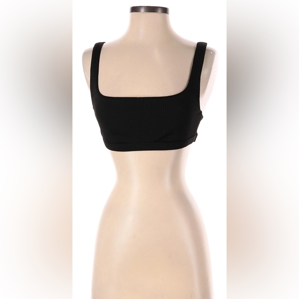 Madewell sports bra in the color black NWT SIZE M - Picture 1 of 3